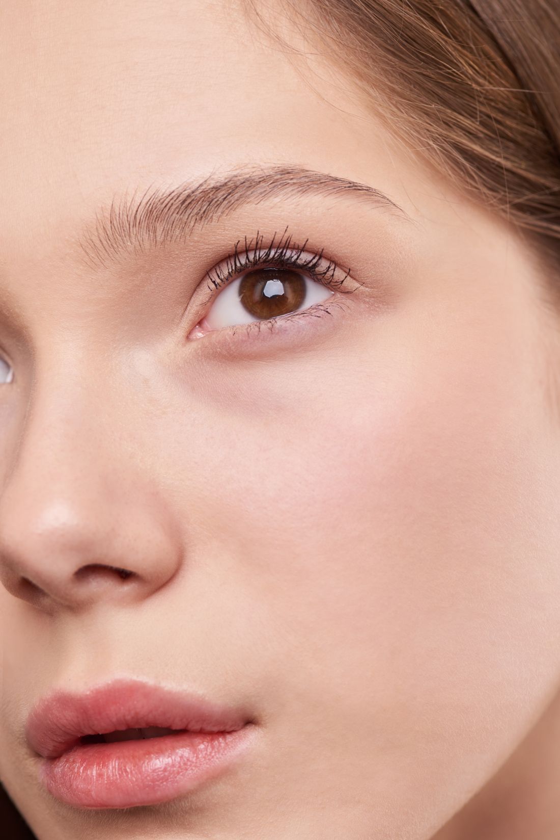 Detalle de la piel del rostro